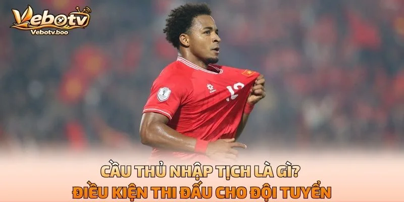 Cầu Thủ Nhập Tịch Là Gì? Điều Kiện Thi Đấu Cho Đội Tuyển