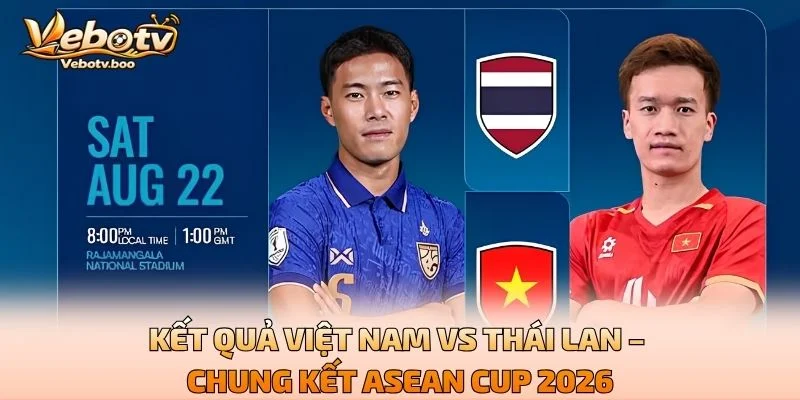 Kết Quả Việt Nam Vs Thái Lan – Chung Kết ASEAN Cup 2026